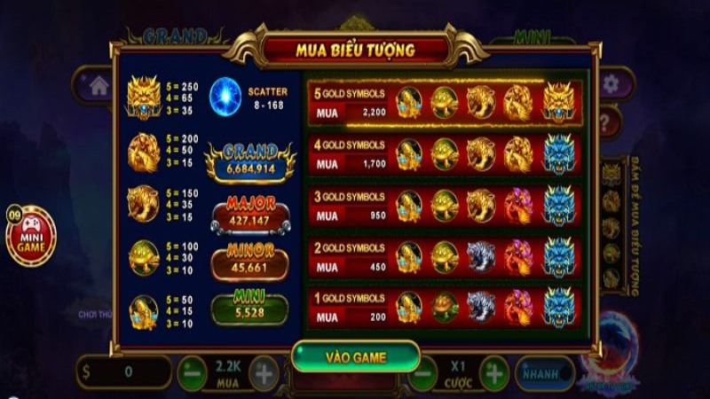 Kho Báu Tứ Linh Blue88